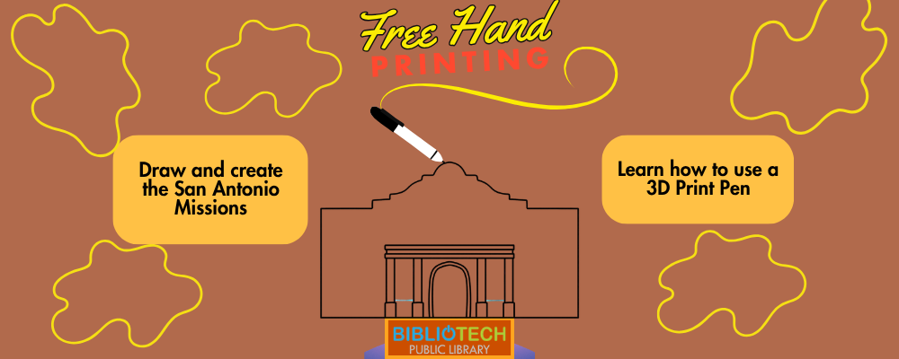 Free Hand Printing – San Antonio Missions | BiblioTech West