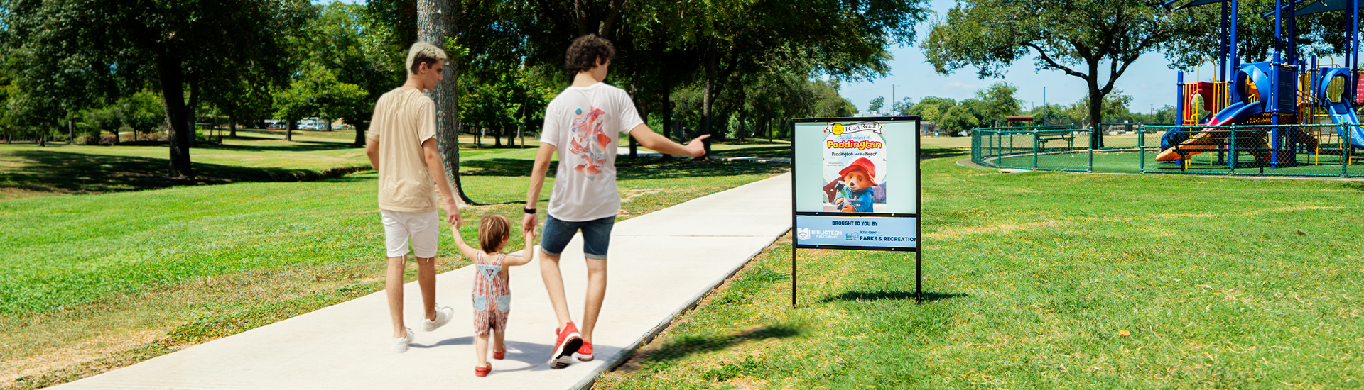 StoryStroll: Reading at the Park!🌳🚶‍♂️